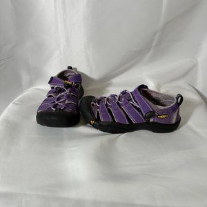 KEEN Newport H2 Outdoor Hiking Waterproof Sandals Purple Big Kids Sz 3